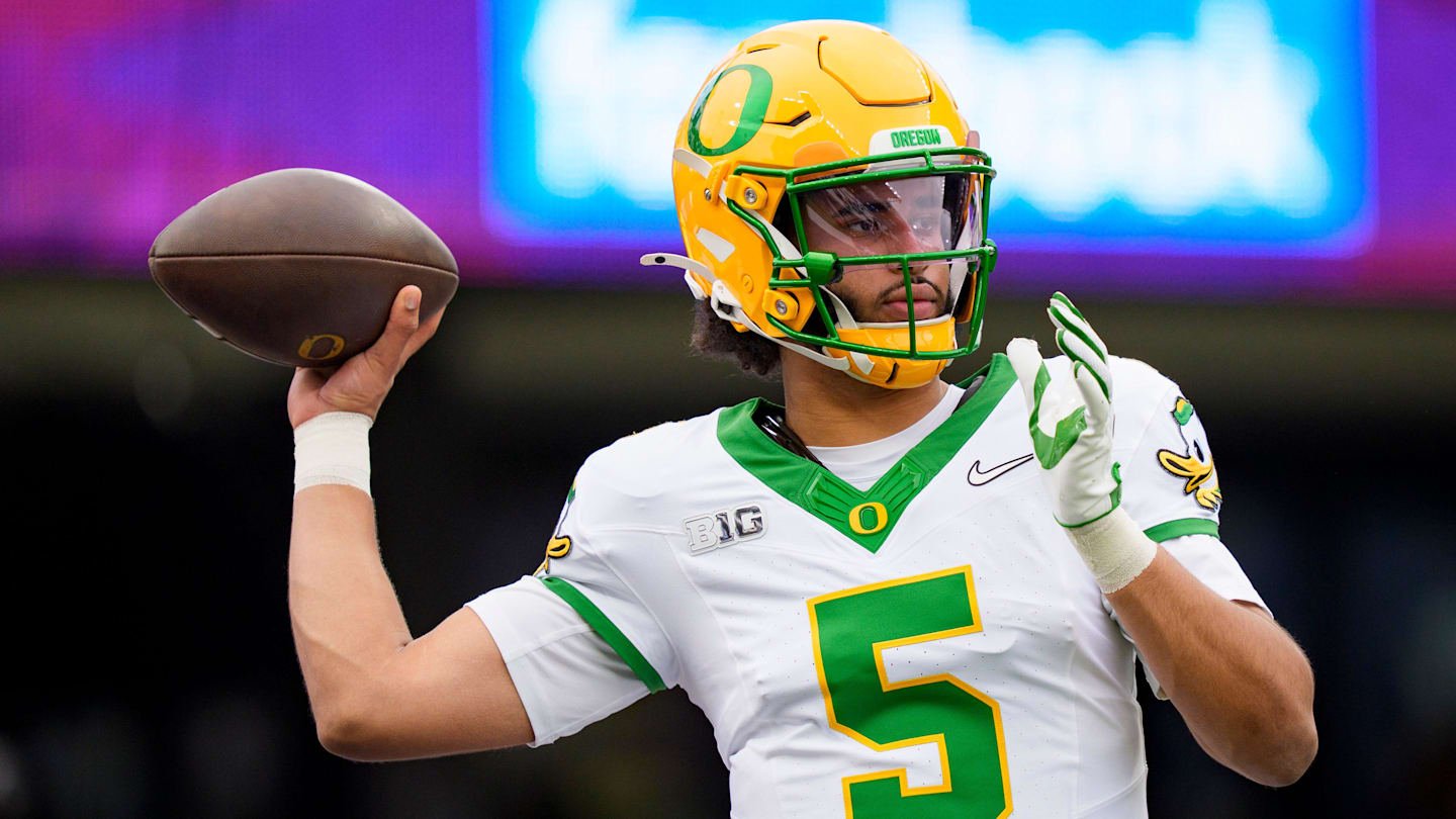 Cele mai bune pariuri props la fotbal universitar astăzi: cum să pariezi pe Dante Moore vs. James Madison