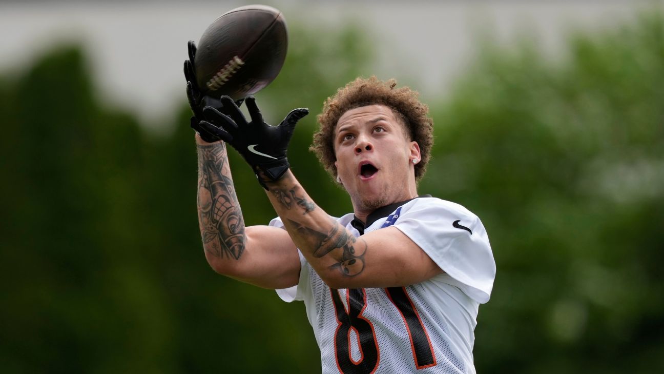 Bengals îl suspendă pe WR Jermaine Burton pentru partida cu Bills