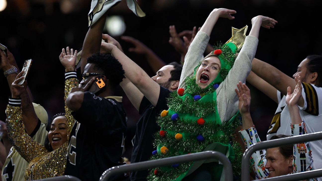 Poveste de sărbători în NFL, cu nume festive în toată liga