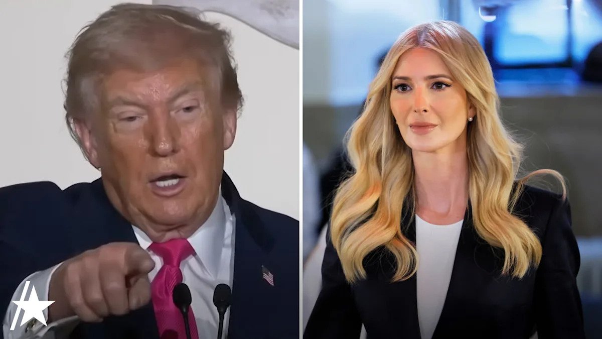 Donald Trump își întrerupe discursul când a observat o dublă a Ivanka.