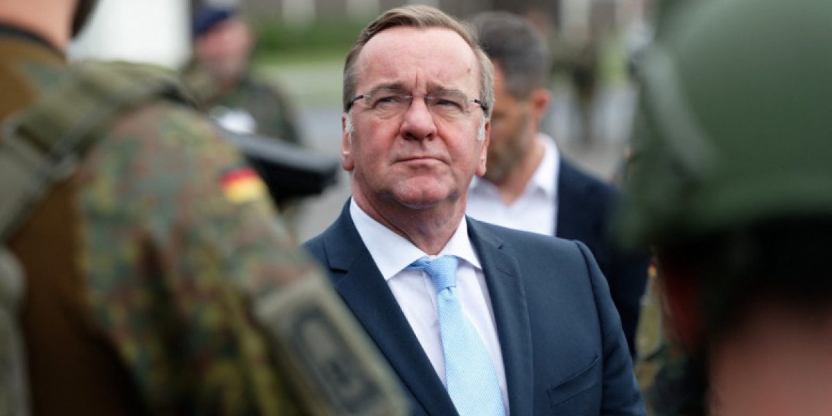 Ministrul Apărării din Germania, Boris Pistorius, și-a anulat în ultimul moment vizita în România