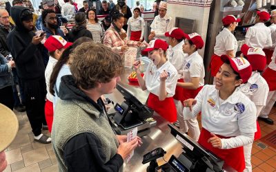 '67' banned at fast food restaurant after 'chaotic' outbursts