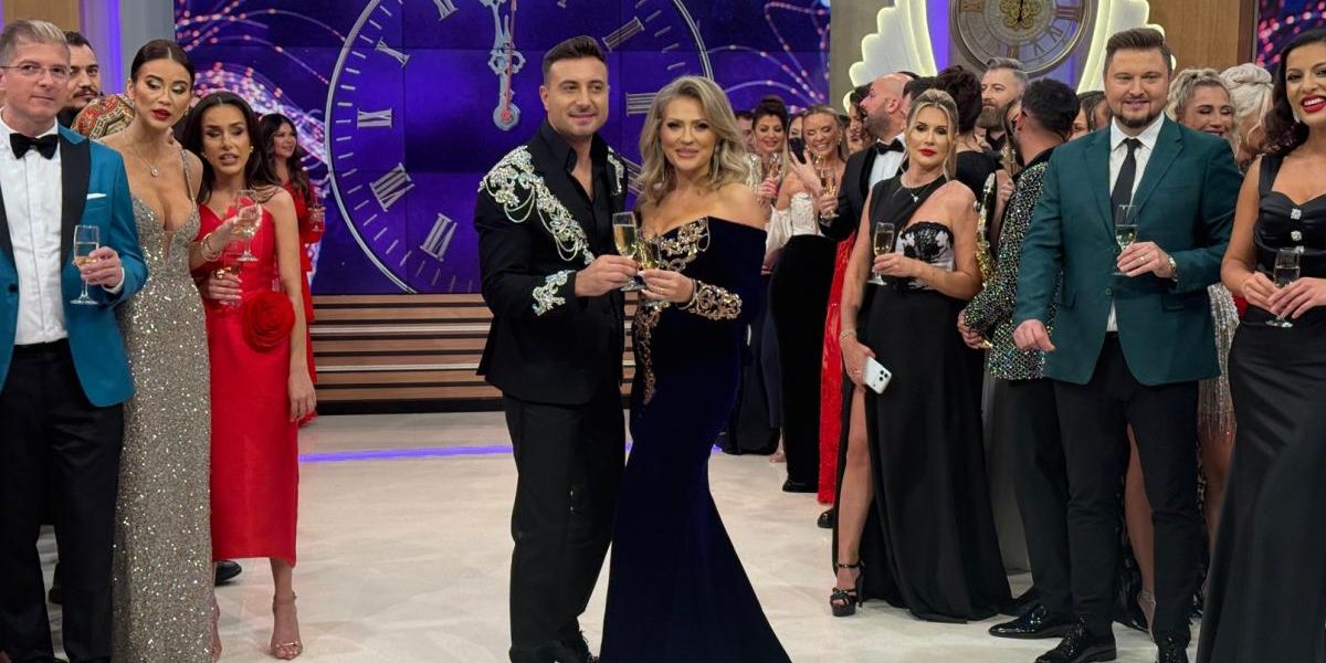 Pe 31 decembrie, de la 16:00, Mirela Vaida şi Valentin Sanfira dau startul distracţiei de Revelion la Antena Stars