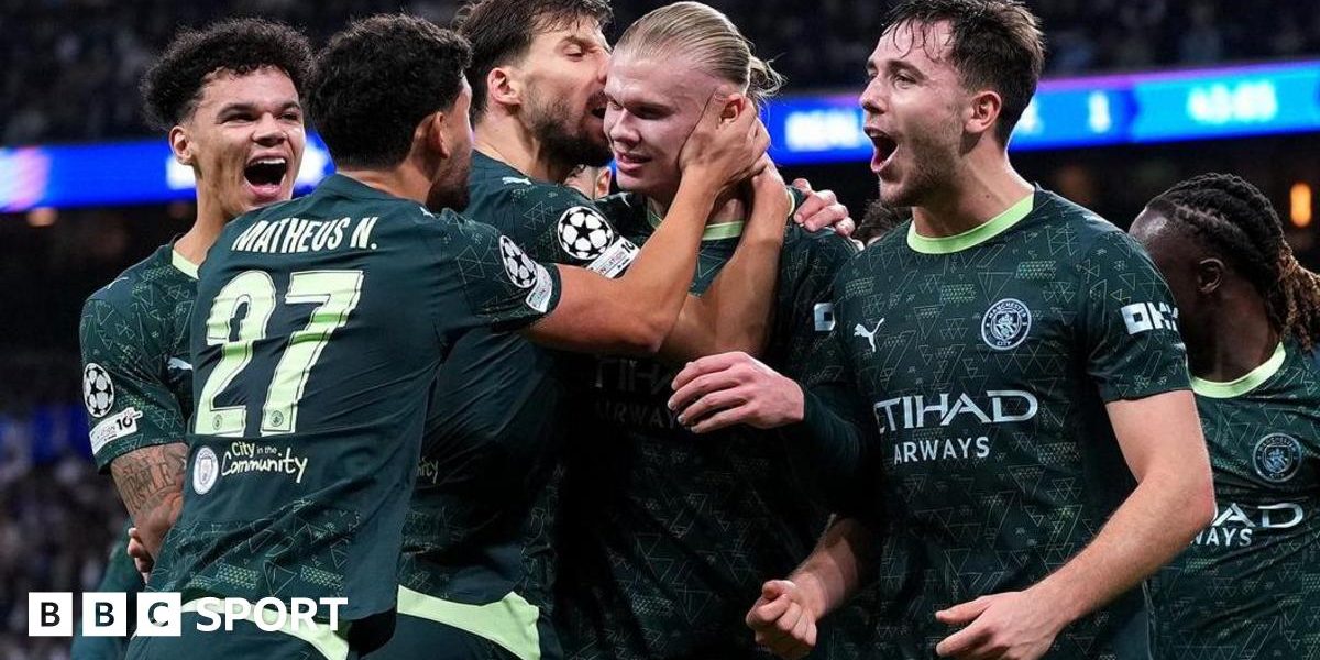 Real Madrid 1-2 Man City: Rodrygo, O'Reilly and Haaland score