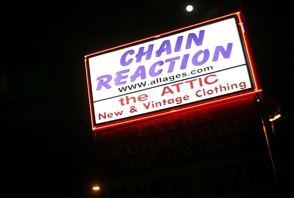 După aproape 30 de ani, Chain Reaction din Anaheim se închide definitiv.