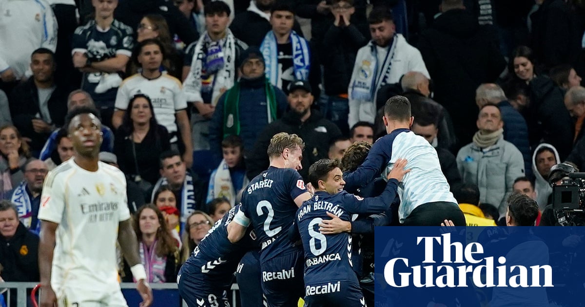 European roundup: nine-man Real Madrid stunned at home by Celta Vigo | European club football