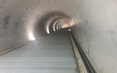 a fost finalizată turnarea betonului rutier în tunelul Curtea de Argeş de pe Autostrada Sibiu – Piteşti