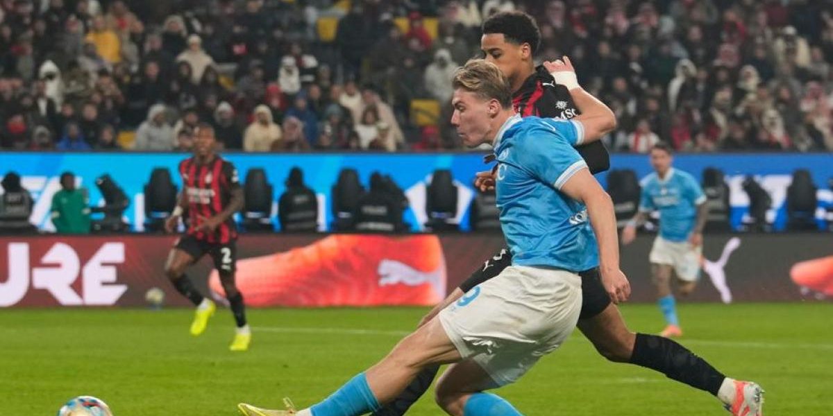 Napoli-Milan 2-0, gol di Neres e Hojlund | Supercoppa Italiana