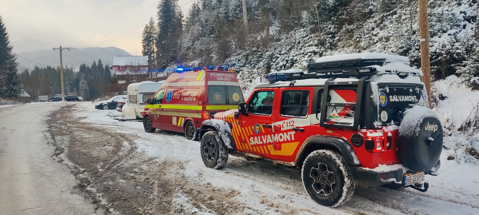 Accident în Arieşeni: turiști răniți după răsturnarea ATV