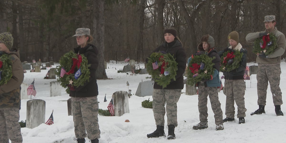Wreaths Across America honors Vermont veterans with over 10,000 wreaths