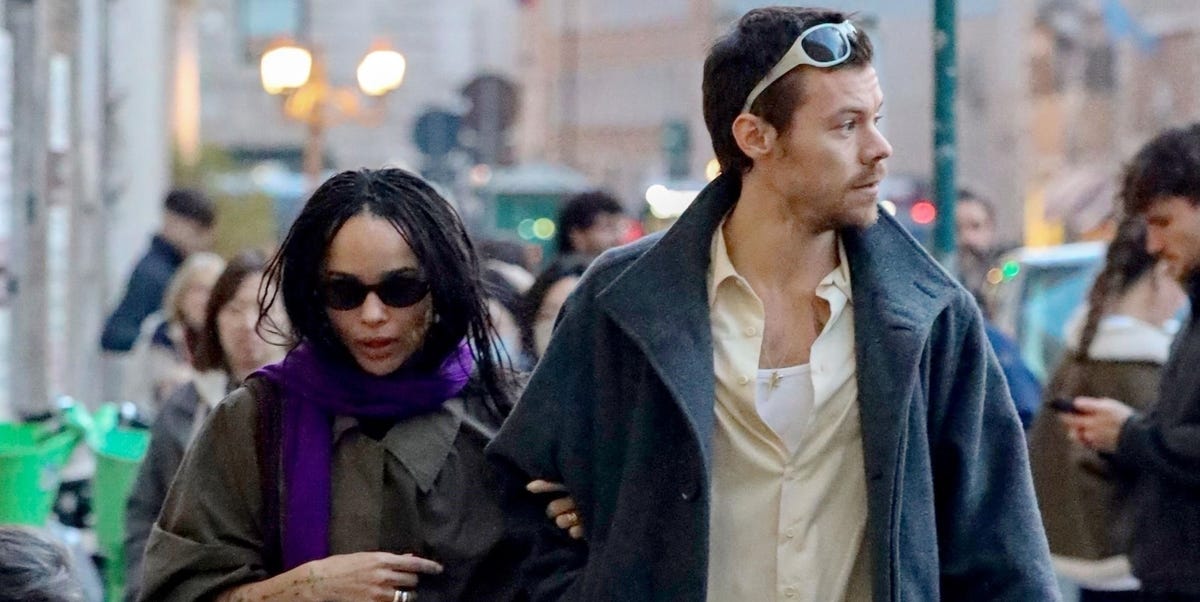 Zoë Kravitz stârnește zvonuri despre o posibilă logodnă cu Harry Styles