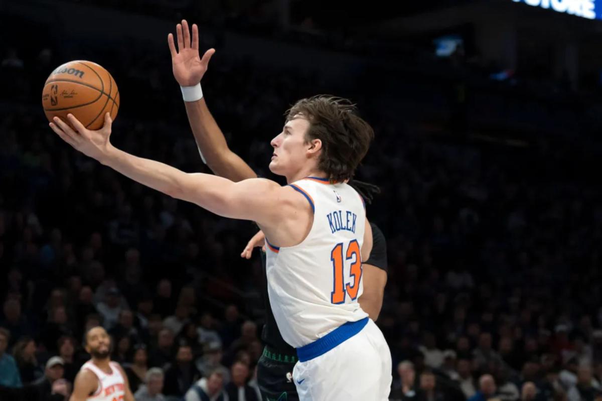 Tyler Kolek aduce speranță Knicks-ului cu cea mai bună seară, în ciuda înfrângerii pe teren străin