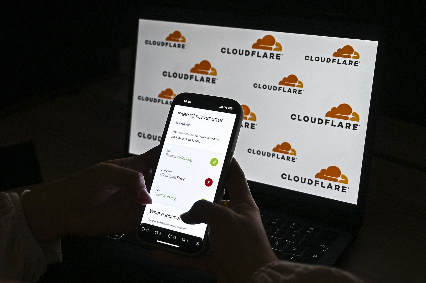 Întrerupere majoră a serviciilor Cloudflare, afectând 20% din internet și site-uri românești