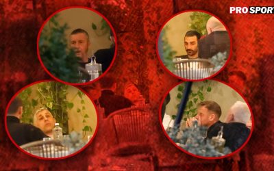 Imagini de la „cina cea de taină” a greilor de la FCSB înainte de marele derby cu Rapid. Au discutat tactica impusă de Gigi Becali