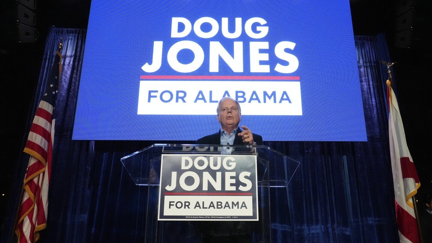 Fostul senator democrat Doug Jones își începe campania pentru guvernatorul Alabama