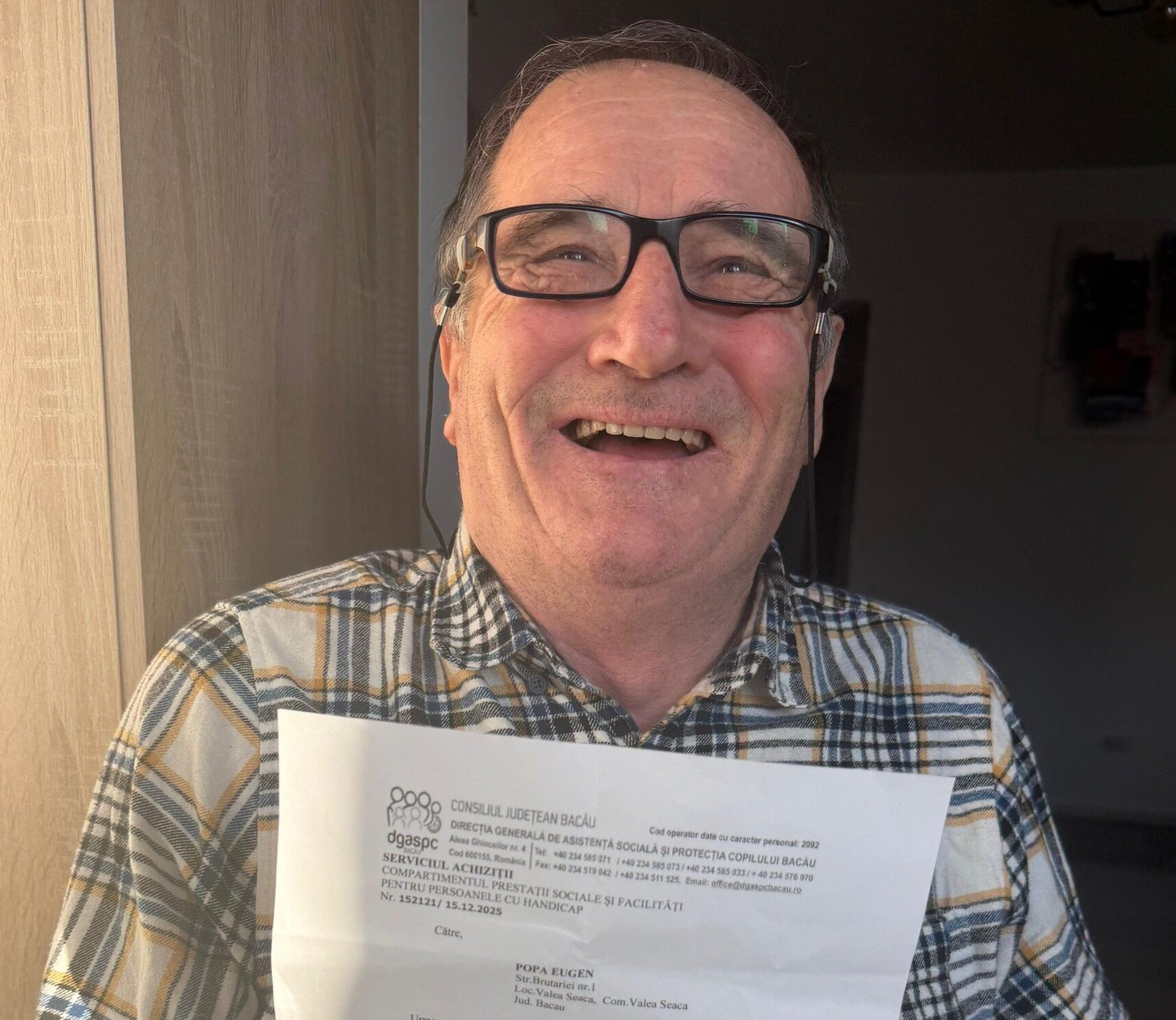 Băcăuan informat de DGASPC că este decedat, deși trăiește: „Sunt un decedat funcțional”