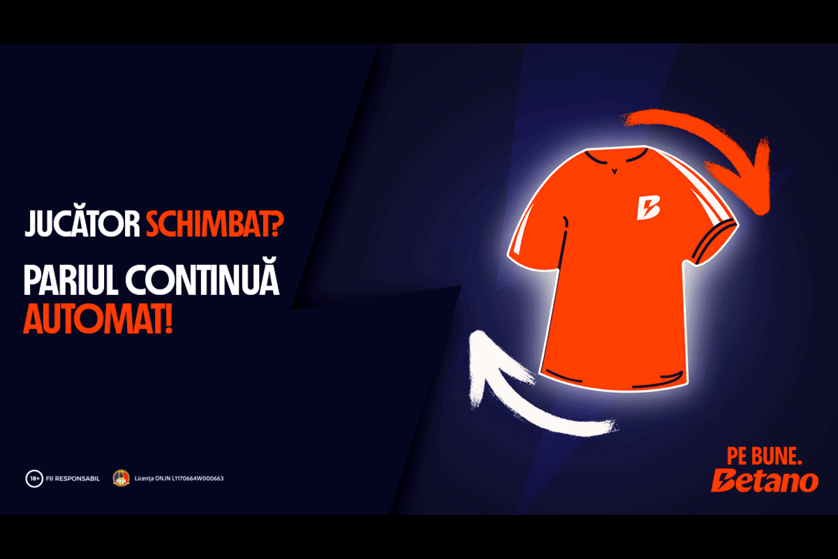 O nouă șansă de câștig. Betano lansează „Rezerva de Aur”: Jucătorul iese, pariul continuă!