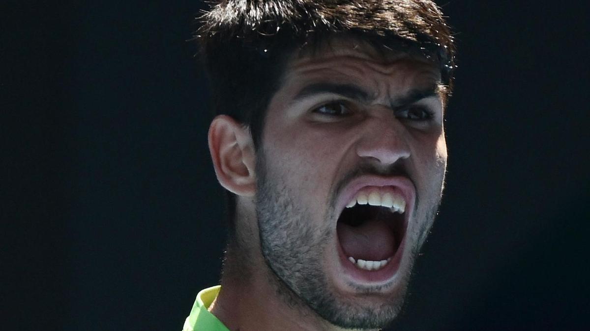 Carlos Alcaraz, declarado enemigo nº 1 hoy en el Open de Australia