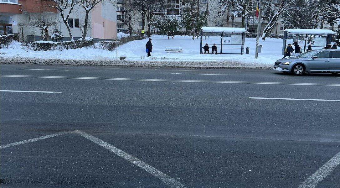 Clujul, în continuare sub cod galben de ger