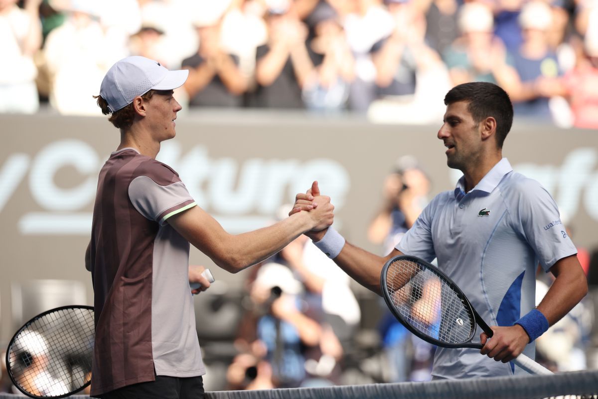 Novak Djokovic – Jannik Sinner, a doua semifinală de la Australian Open