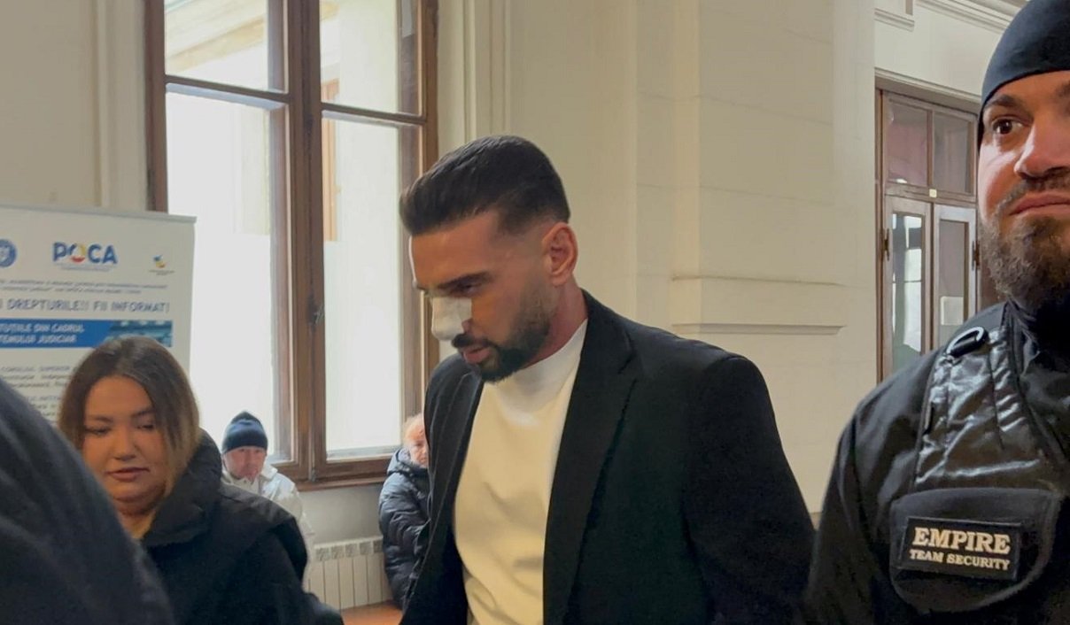 Dorian Popa, la Curtea de Apel București cu bodyguarzi