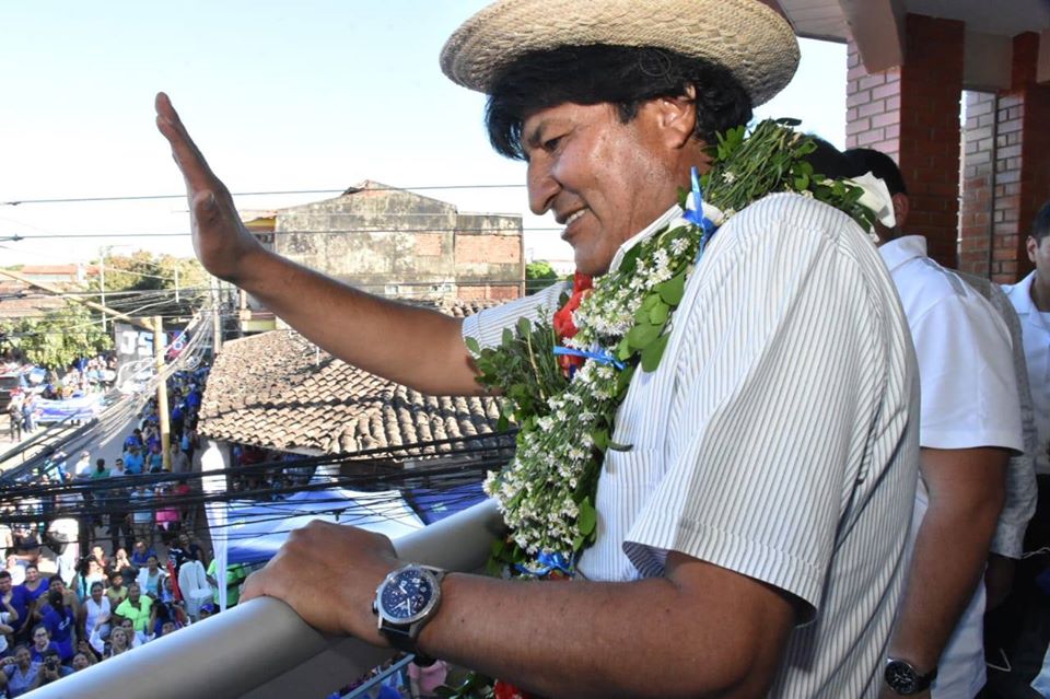 Evo Morales: „Sunt țintă americană”