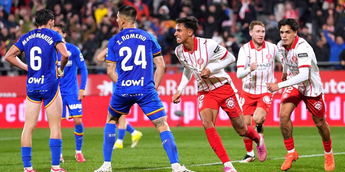 Girona extend their unbeaten run and Getafe's wait for a win with last-gasp equaliser