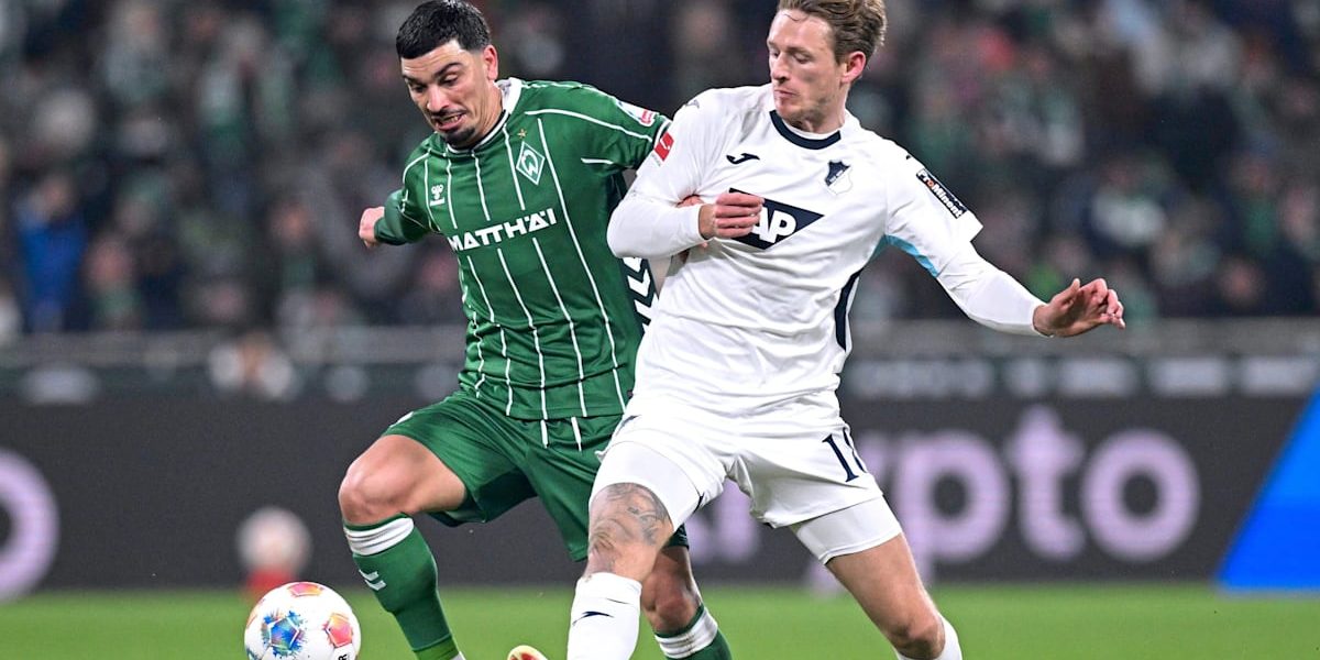 Bundesliga im Liveticker: Rote Karte für Hoffenheim – aber Werder kassiert in Überzahl das Gegentor