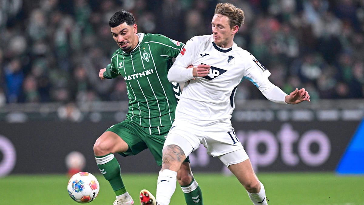 Bundesliga im Liveticker: Rote Karte für Hoffenheim – aber Werder kassiert in Überzahl das Gegentor