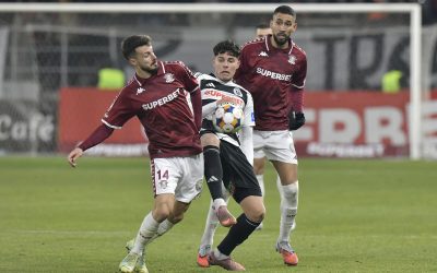 LIVE Rapid - U Cluj, debut în Giulești pentru Olimpiu Moruțan