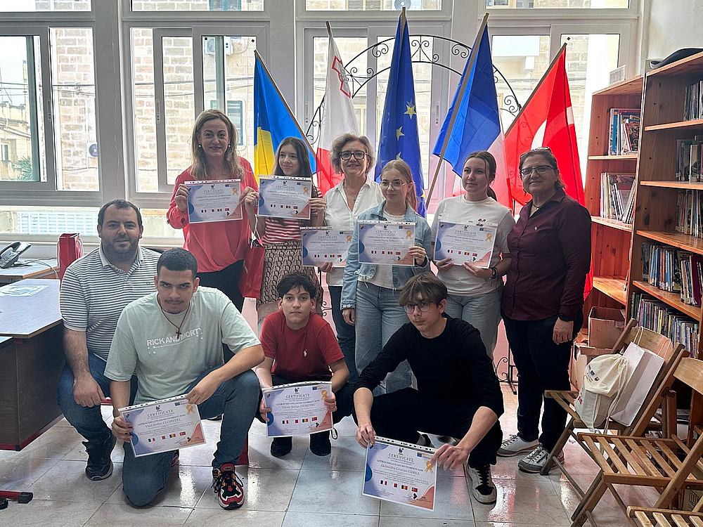 Palatul Copiilor Bacău, la o mobilitate Erasmus+ în Malta