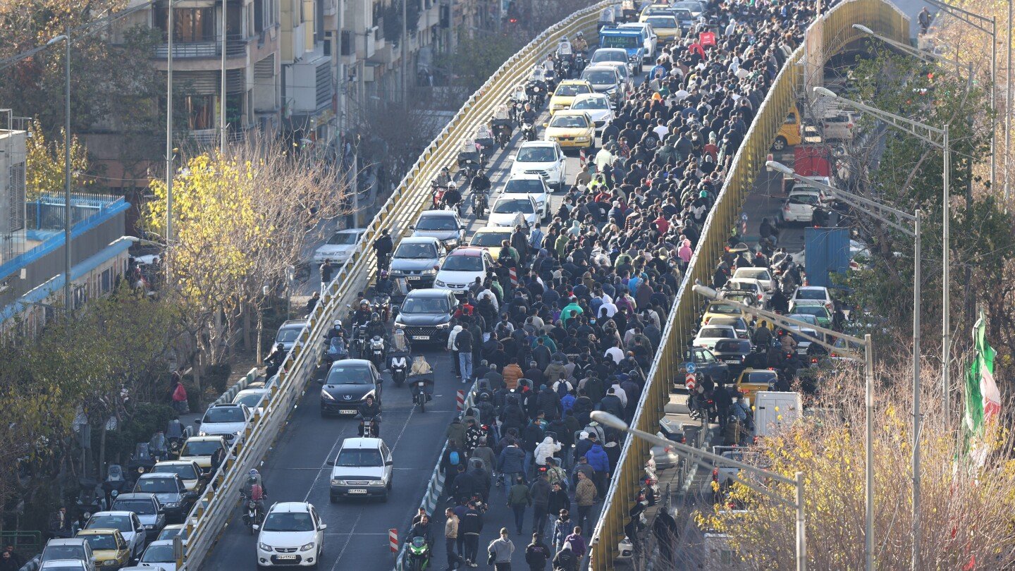 At least 7 reportedly killed as Iran protests widen