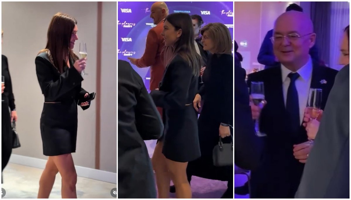 Simona Halep, în centrul atenției la petrecerea cu Emil Boc. Cine a însoțit-o