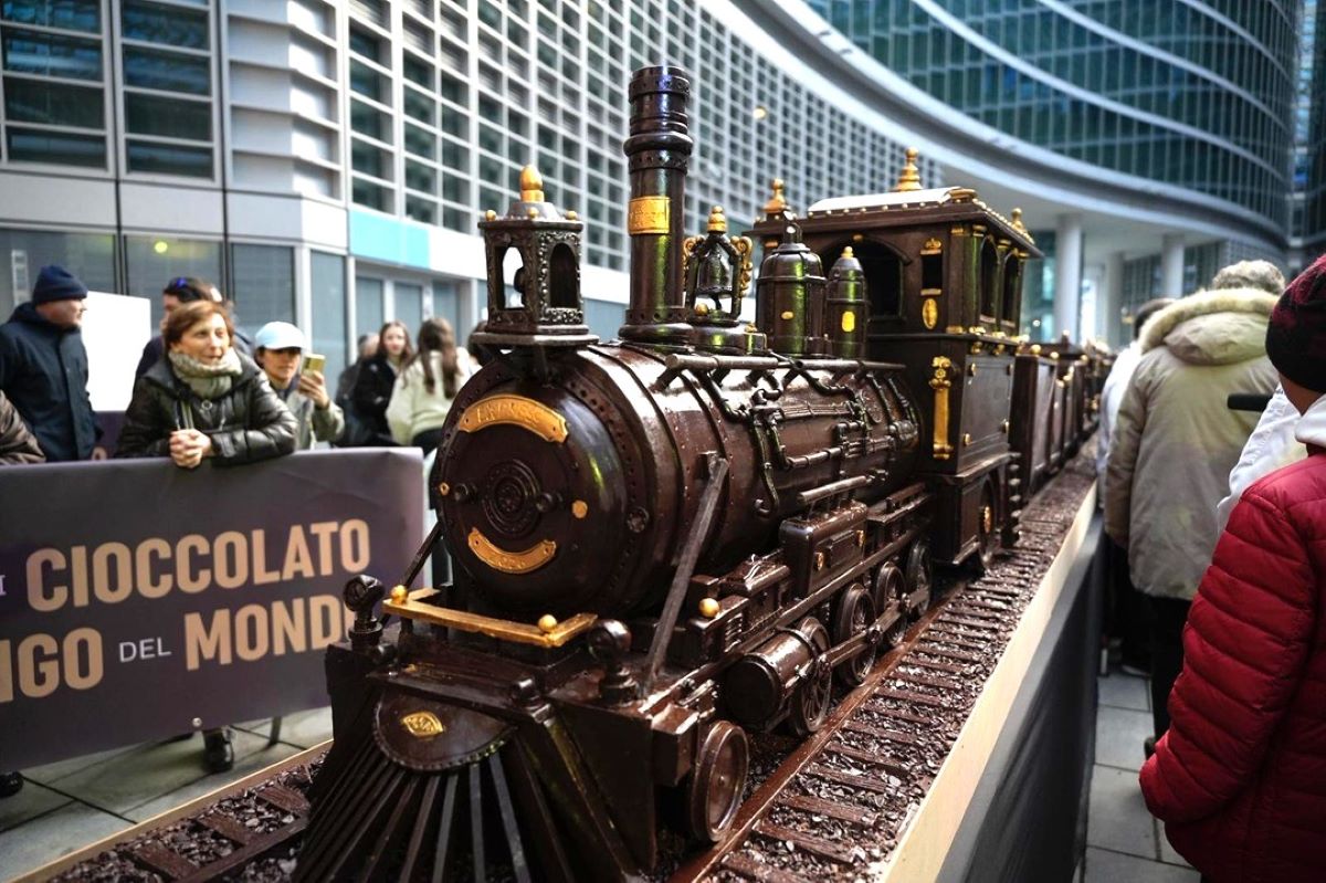 Trenul de ciocolată, record mondial la lungime