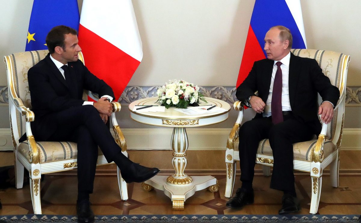 Macron se va întâlni cu Putin în curând