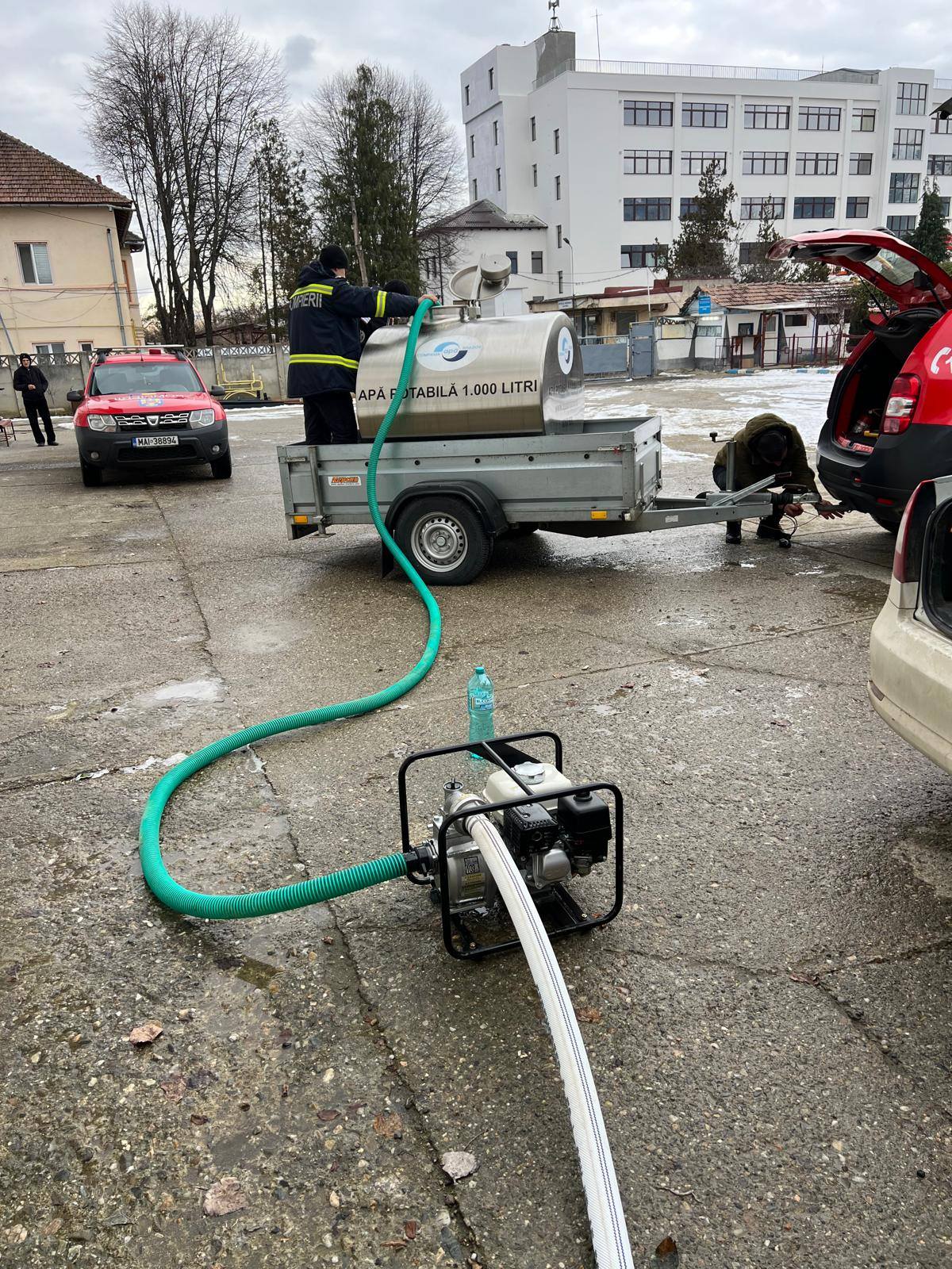 Spitalul din Victoria, alimentat cu apă de ISU