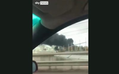 dnipro-nipru-centrala-hidroelectrica-ucraina-rusia-flacari-fum-avarie-lovitura-atac.jpg - PressHub24