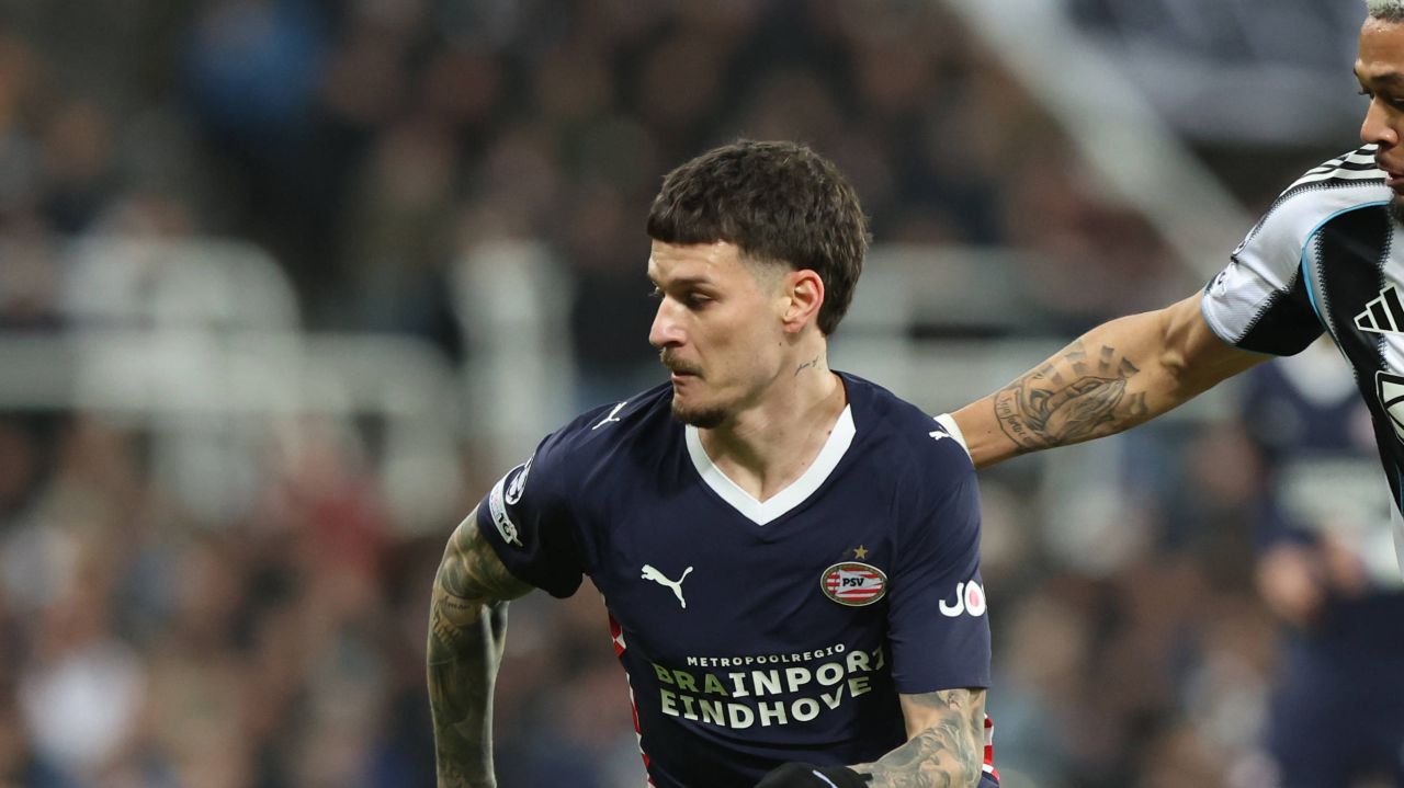 Dennis Man, notat după înfrângerea severă a PSV în UEFA Champions League