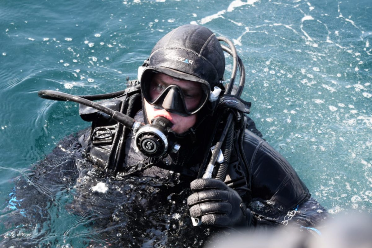 Garda de Coastă a descoperit în portul Midia un posibil fragment de dronă