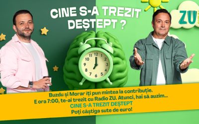 Concursul de la Morning ZU revine: „CINE S-A TREZIT DEȘTEPT?”