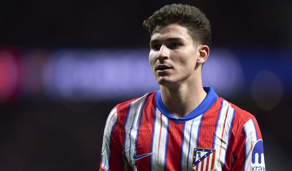 Julián Álvarez: probabilidades de gol vs Real Sociedad en el duelo por La Liga (Getty Images)