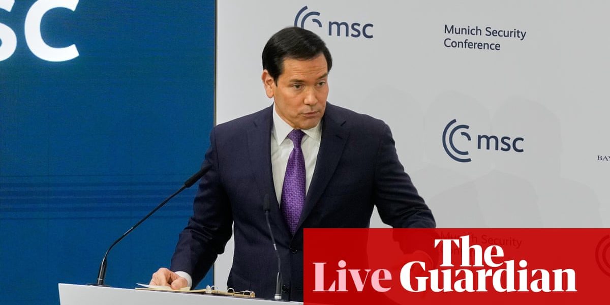 Munich security conference live: Rubio criticises mass migration, west’s postwar ‘delusion’, US and Europe’s mistakes | Ukraine
