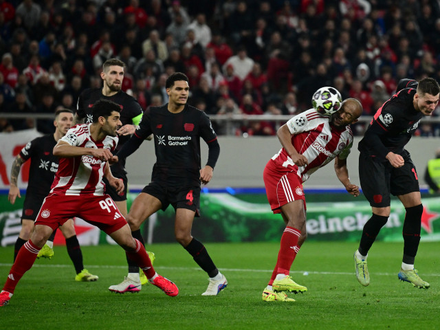 Olympiacos – Bayer Leverkusen 0-2. Germanii au marcat două goluri în două minute și au prima șansă la calificare