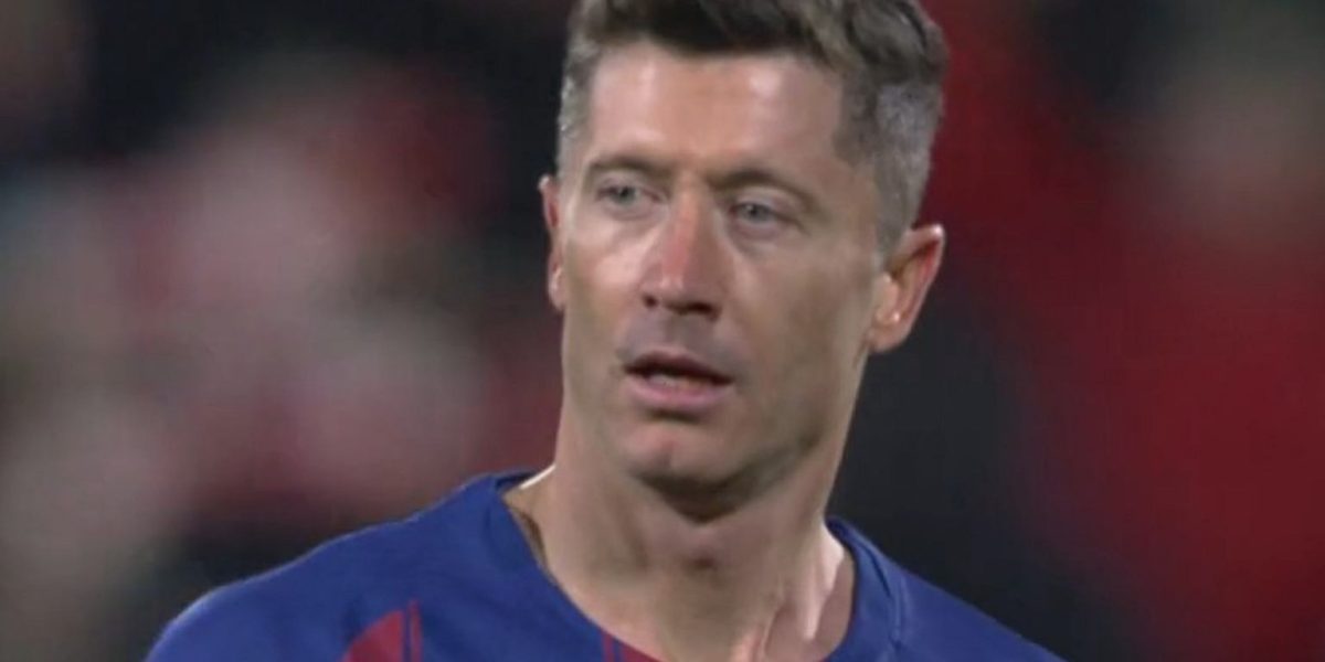 Lewandowski znowu zawiódł. W Hiszpanii od razu wskazali 'świetnego' następcę