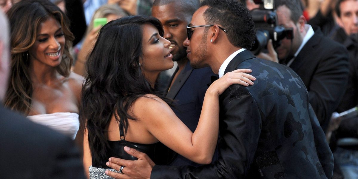 Lewis Hamilton dating Kim Kardashian after reality star jets in to UK to spend night with F1 ace at luxury country club