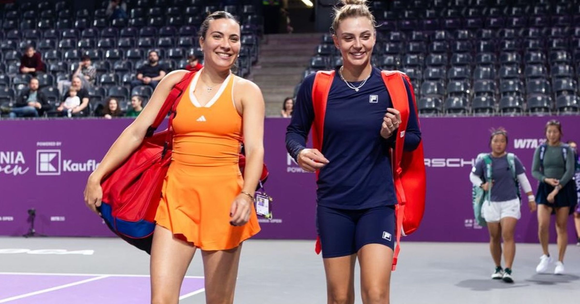 Gabriela Ruse și Jaqueline Cristian le-au eliminat pe favoritele numărul 6 la Dubai! Prestație bună reușită de românce