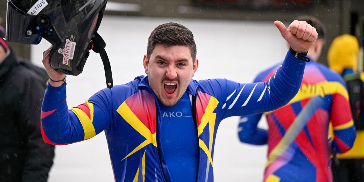 Mihai Cristian Tentea și George Iordache, clasare excepțională la jumătatea concursului de bob