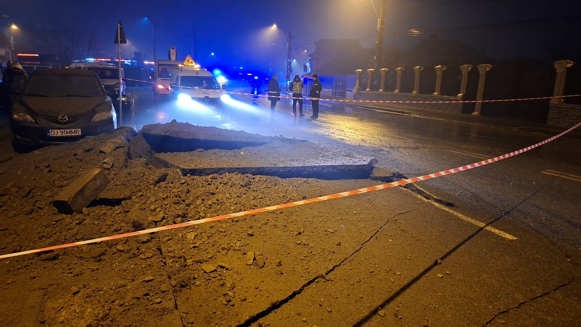 Avarie la o conductă de gaz în Craiova; 30 de persoane evacuate din 6 locuințe