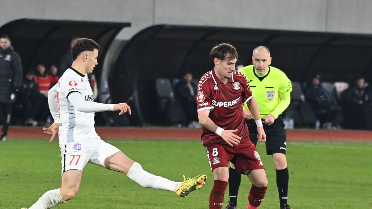 Reacția lui Săpunaru după golul lui Grameni în Hermannstadt – Rapid