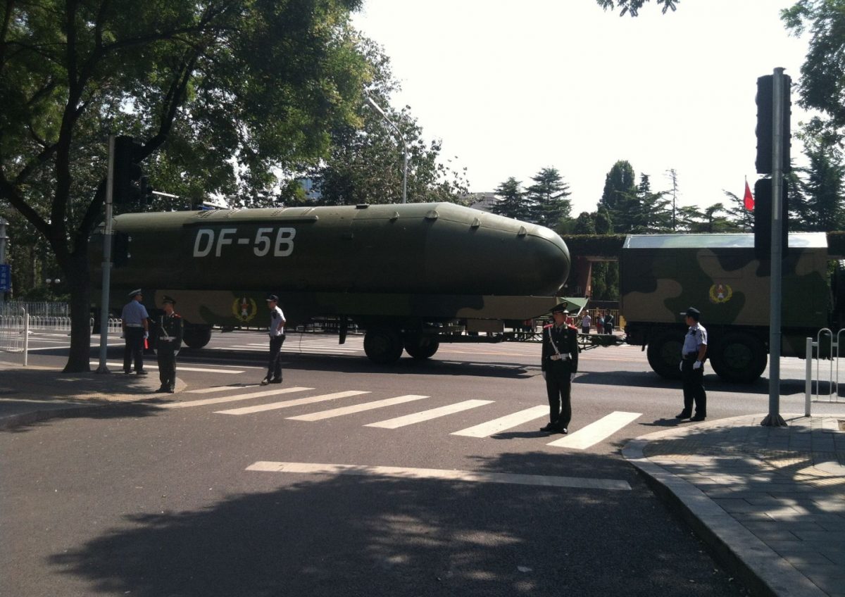 SUA acuză China că vrea să-și egaleze arsenalul nuclear și a efectuat teste clandestine